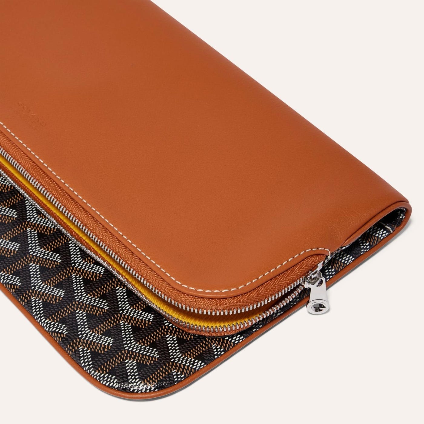 Goyard Sainte-Marie MM Clutch Black & Tan - Image 5